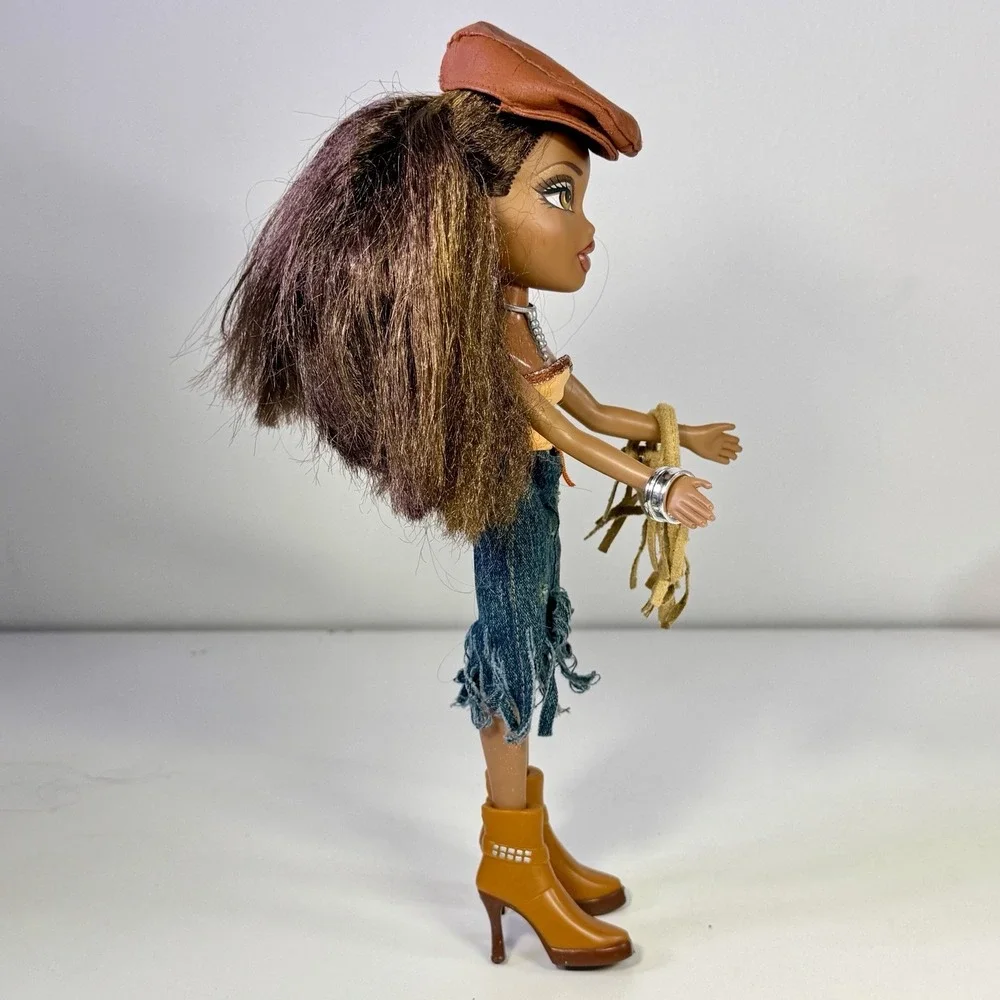 VTG Bratz Strut It Sasha Doll 2002 MGA COMPLETE Outfit Accessories Poster
